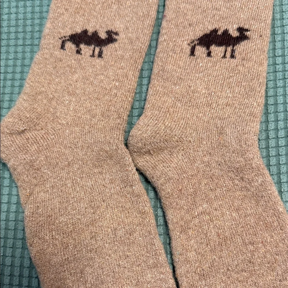 Camel Design Termo Socks New 85% Camel Wool Size M-L